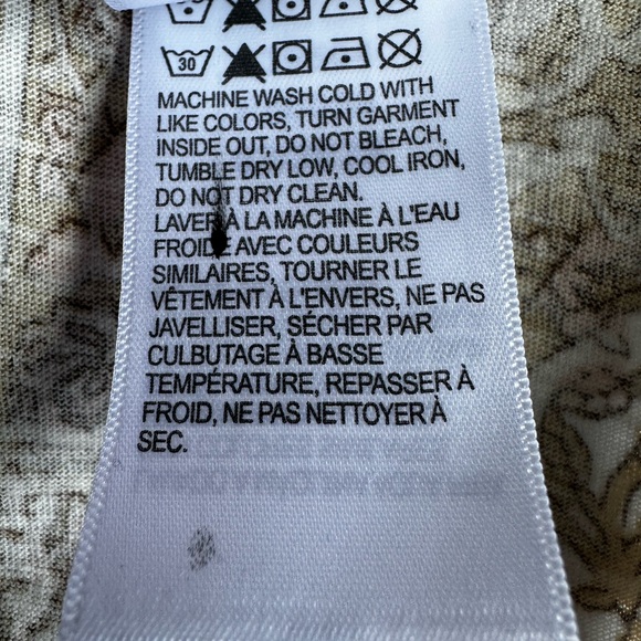 Lucky Brand Brown, Pink and  White Floral Blouse - Picture 12 of 13